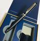 Waterman Expert Essentials Matte Black Twisted Ballpoint Pen wz/Box&Pen case F/S