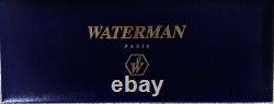 Waterman Expert II Ballpoint Pen Matte Black, Chrome Trim, Blue Ink New In Box