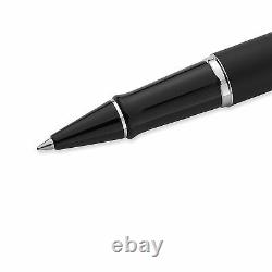 Waterman Expert Rollerball Pen Matte Black Chrome Trim S0951880 New in Box