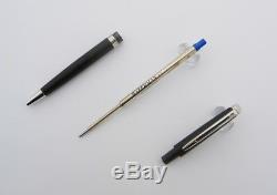 Waterman HEMISPHERE ballpoint pen matt black lacquer and chrome finishes (W59)