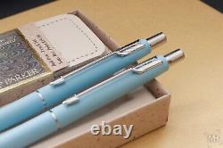 Your Favorite Pen Parker Lady Classic Matte Windsor Blue vintage pen set