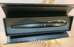 ZENITH Genuine Novelty Ballpoint Pen(Matte Black) Cap type withBox Very rare Cool