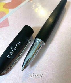 ZENITH Genuine Novelty Ballpoint Pen(Matte Black) Cap type withBox Very rare Cool